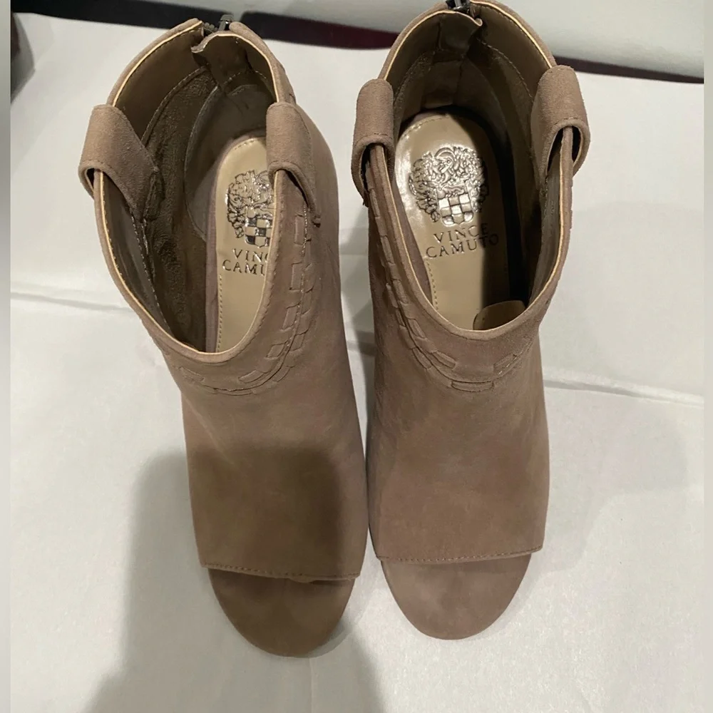 Vince Camuto Shorana Open Toe Bootie size 7
